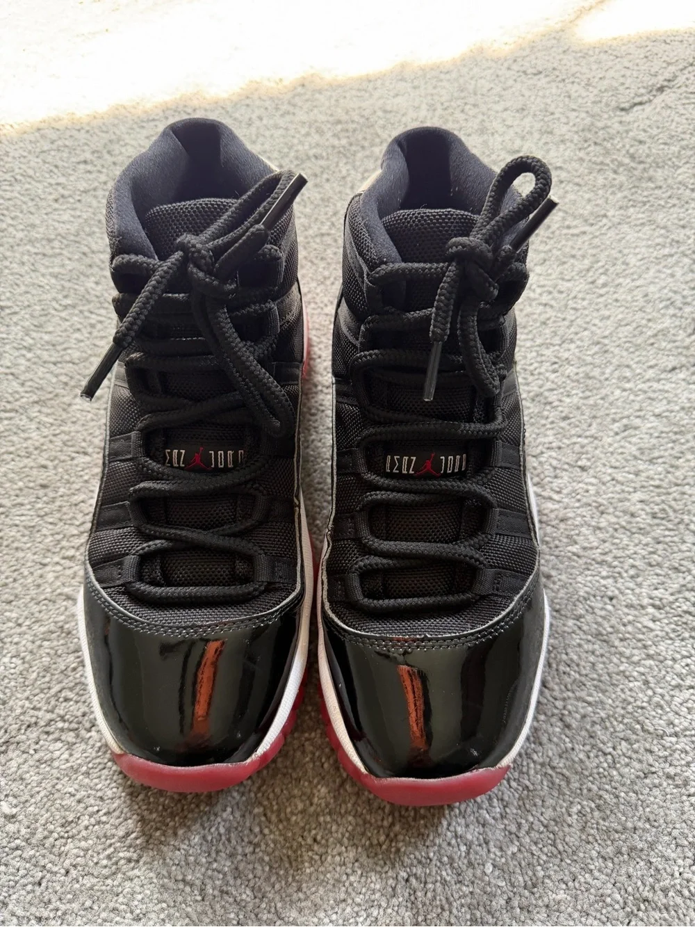 2019 Air Jordan 11 Bred Retro Size 7Y